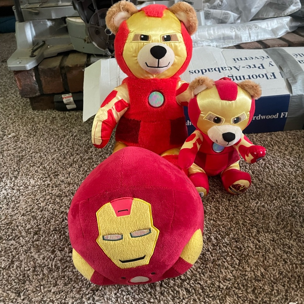Iron Man build a bear bundle